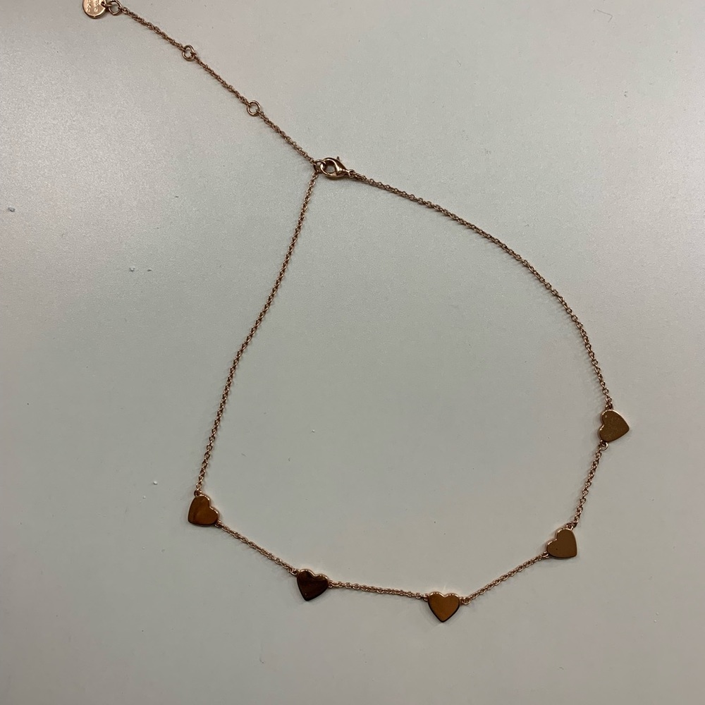 ⭐️NEVER WORN⭐️ Pura Vida rose gold adjustable necklace